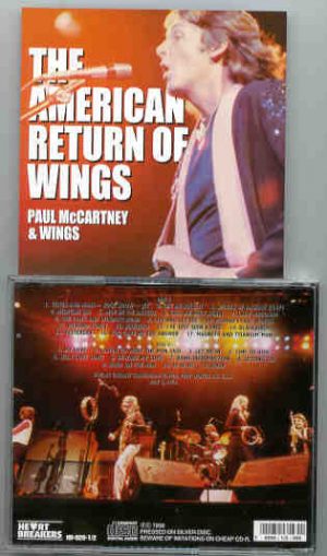 Paul McCartney - The American Return Of Wings  ( 2 CD set )