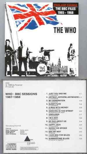 The Who - The BBC Files ( Pyramid Recs. ) ( The BBC Sessions , 1967 - 1968 )