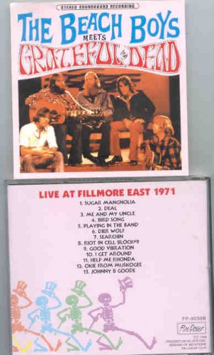 Grateful Dead - The Beach Boys Meet Grateful Dead ( Live at Fillmore East 1971 )