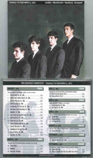 The Beatles - The Beatles Complete 3 ( London , Manchester , Hamburg , Liverpool - January 1st to September 5th , 1962 )