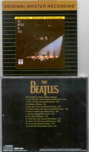 The Beatles - Dr. EBBETTS DBM 039 - THE BEATLES IN ITALY - ITALIAN MONO