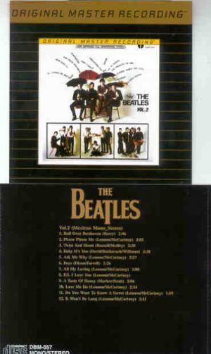 The Beatles - Dr. EBBETTS DBM 057 - THE BEATLES VOLUME 2 - MEXICAN MONO & STEREO