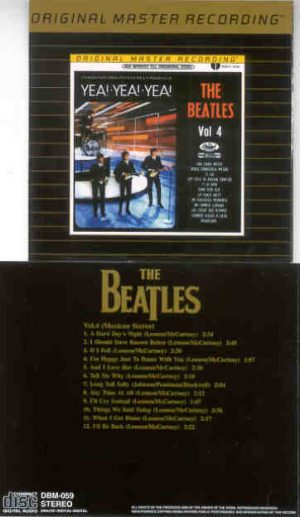 The Beatles - The Beatles Vol 4  Yea !  Yea !  Yea !  ( Mexican Mono Stereo LP ) ( Dr Ebbetts )