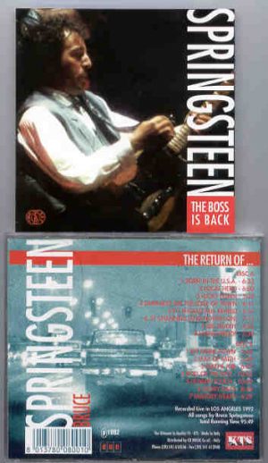 Bruce Springsteen - The Boss Is Back  ( 2 CD SET )  ( KTS )