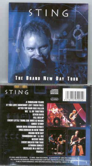 Sting / The Police - The Brand New Day Tour