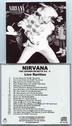 Nirvana - The Chosen Rejects Vol. 4 Live Rarities