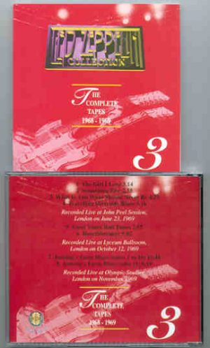 Led Zeppelin - The Complete Tapes 1968 / 1969 Vol.3( Live in Concert various venues )