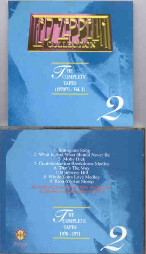Led Zeppelin - The Complete Tapes 1970 / 1971 Vol.2 ( Studio Sessions at Headley Grange Studios )