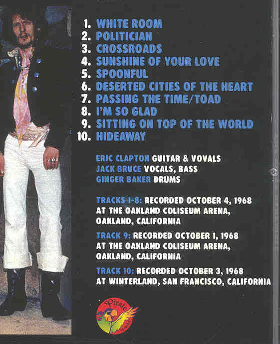 Eric Clapton - The First Farewell ( Cream )