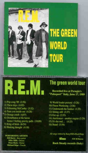 R.E.M. - The Green World Tour ( Perugia , Italy , June 17th , 1989 )