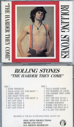 Rolling Stones - The Harder They Come ( 2 CD!!!!! ) ( Recorded at RCA Studios , Hollywood , August 1978 )