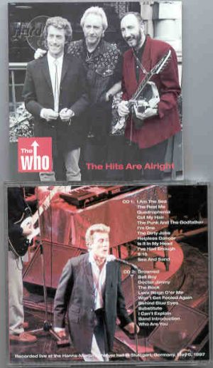 The Who - The Hits Are Alright  ( 2 CD!!!!! SET ) ( Stuttgart , Germany , May 5th , 1997 )