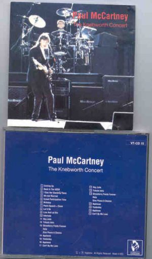 Paul McCartney - The Knebworth Concert ( Vigotone )