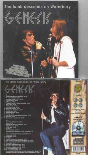 P. Gabriel  /  GENESIS  /  P. Collins - The Lamb Descends On Waterbury  ( Waterbury USA 1974 ) ( 2 CD SET )