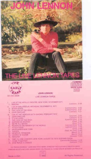 John Lennon - The Live Lennon Tapes ( The Early Years )