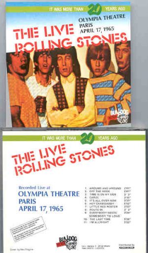 Rolling Stones - The LIVE Rolling Stones ( Olympia '65 ) ( Bulldog )