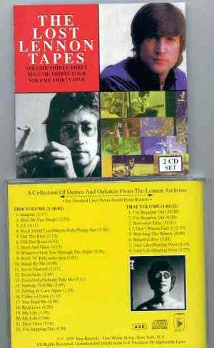 John Lennon - The Lost Lennon Tapes Vol. 33 - 34 - 35  ( Bag Recs )  ( 2 CD set )