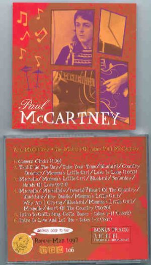 Paul McCartney - The Making Of James Paul McCartney ( Repro-Man )