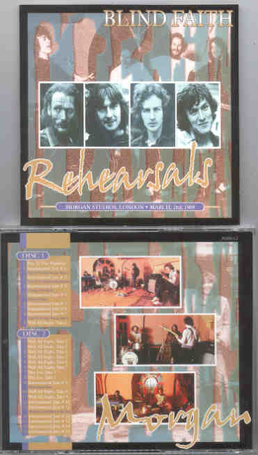 Eric Clapton - The Morgan Rehearsals ( Blind Faith ) ( Morgan Studios , London , 1969 ) ( 2 CD set )