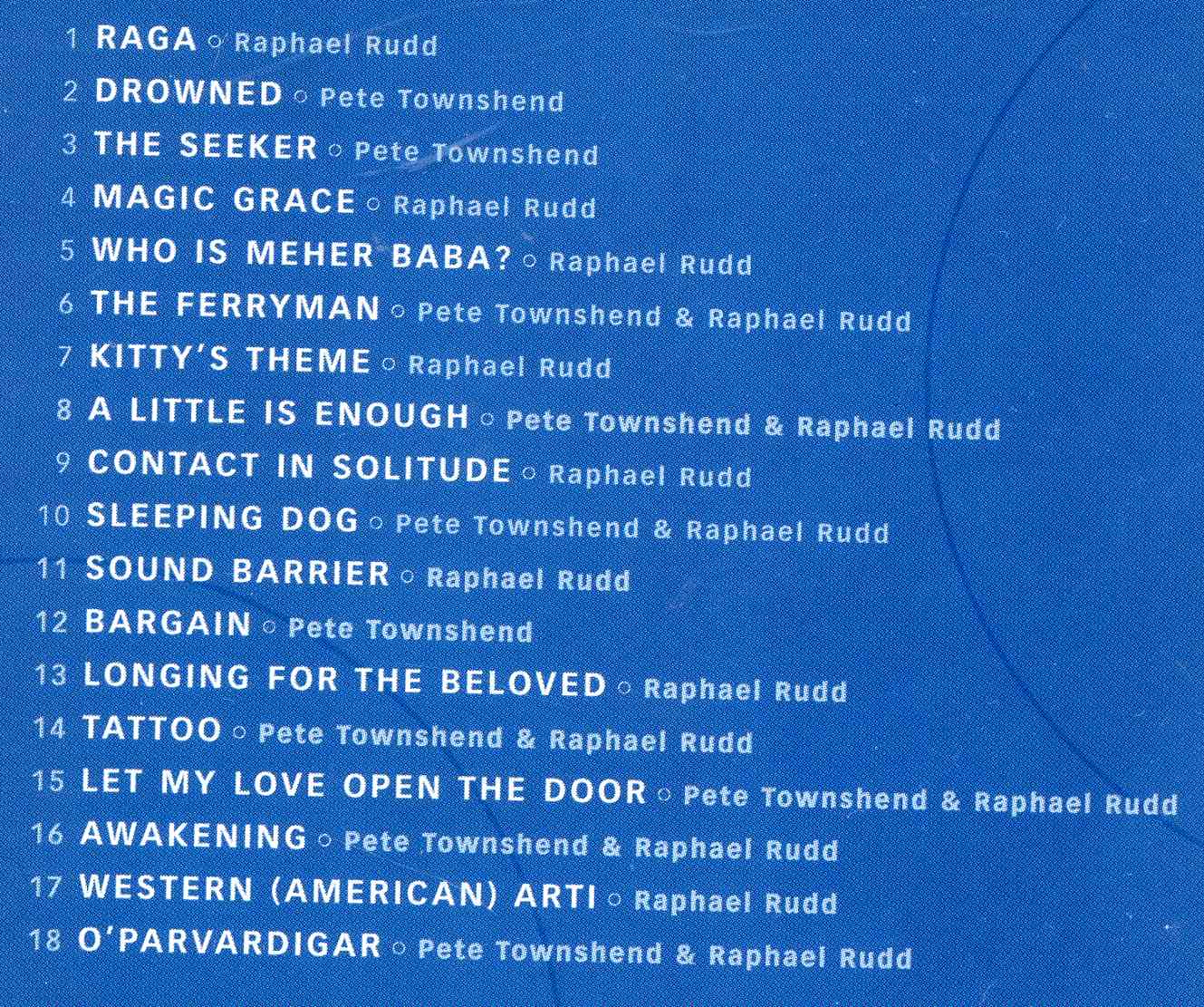 The Who - The Oceanic Concerts ( Pete Townshend & Raphael Rudd 1979 / 1980 )
