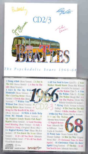 The Beatles - The Psychedelic Years 1966 - 1968  Vol. 2/3 ( BANZAI ) ( 2 CD!!!!! SET )