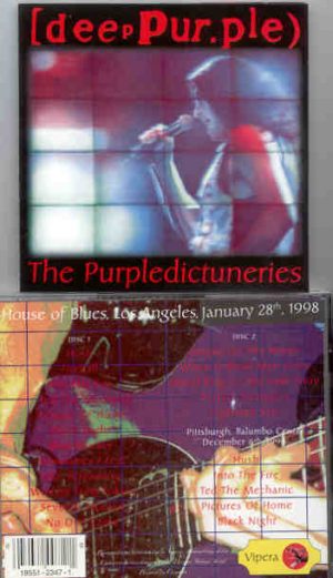 Deep Purple - The Purpledictuneries ( 2 CD set ) ( House Of Blues , January 28th , 1998 )