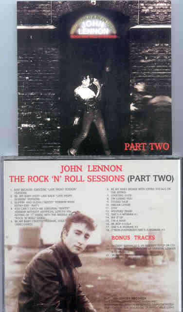John Lennon - The Rock 'N' Roll Sessions Part Two ( Ghost records )