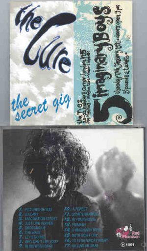The Cure - The Secret Gig ( Red Phantom -Great Dane ) ( London , UK , January 17th , 1991 )