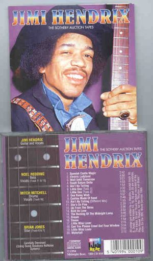 Jimi Hendrix - The Sotheby Auction Tapes ( Midnight Beat )