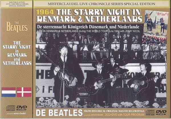 The Beatles - The Starry Night In Denmark And Netherlands 1964 ( 2CD+1DVD & Slipcase ) ( Misterclaudel )
