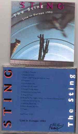 Sting / The Police - The Sting ( Live in Europe 1993 )