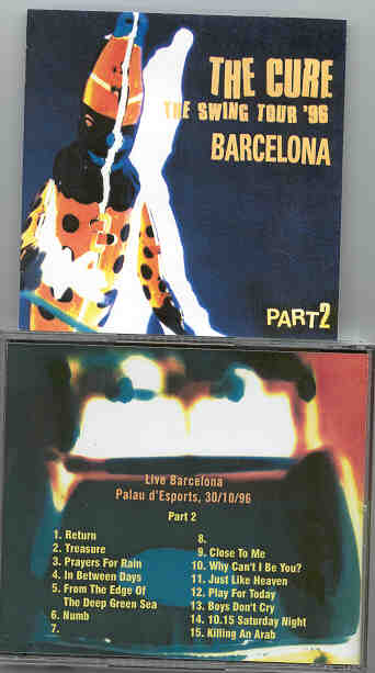 The Cure - The Swing Tour '96 Barcelona