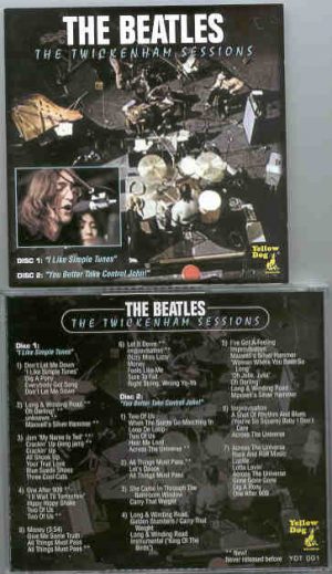 The Beatles - The Twickenham Sessions Vol 1-2 ( Yellow Dog ) ( 2 CD!!!!! SET )
