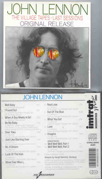 John Lennon - The Village Tapes - Last Sessions