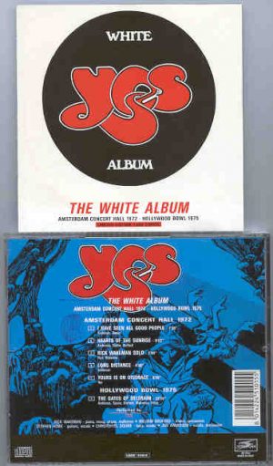 Yes - The White Album  ( Amsterdam Concert Hall 1972 - Hollywood Bowl 1975 )