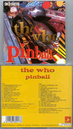The Who - Pinball  ( Still Alive )  ( 2 CD!!!!! SET ) ( Fillmore East 1968 & Amsterdam Opera House 1969 )