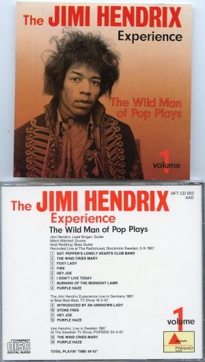 Jimi Hendrix - The Wild Man Of Pop Plays Vol 1 ( Triangle Recs. )