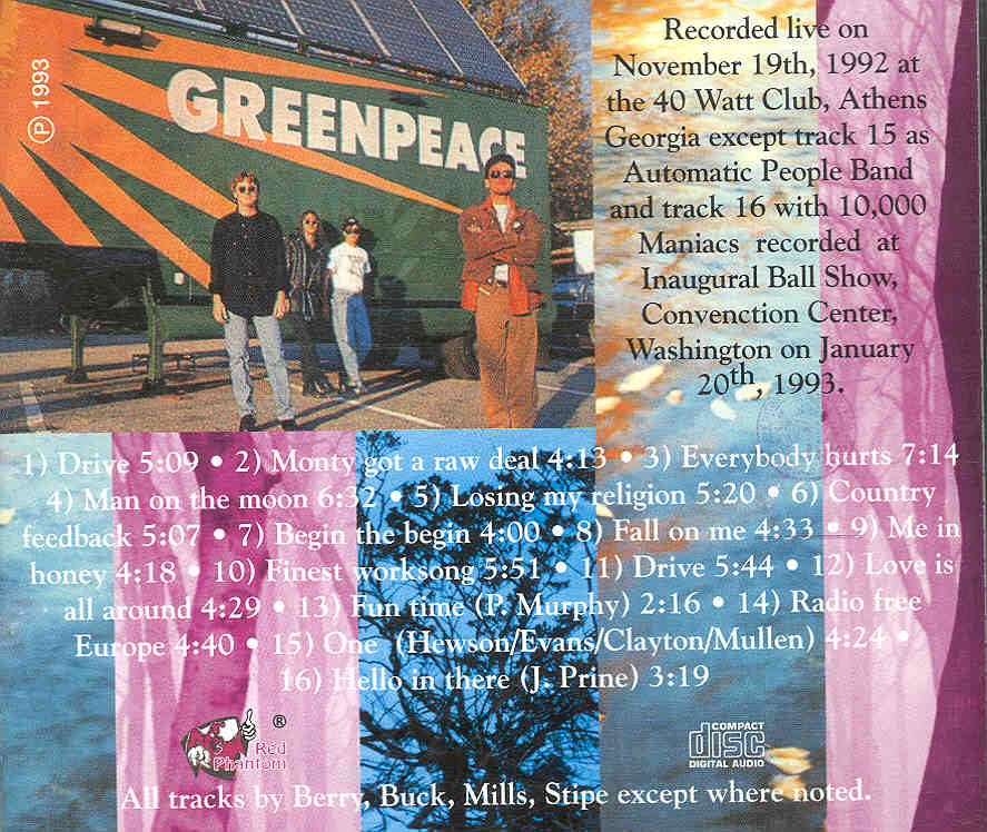 R.E.M. - This is It ! ( Red Phantom - Great Dane Recs.)