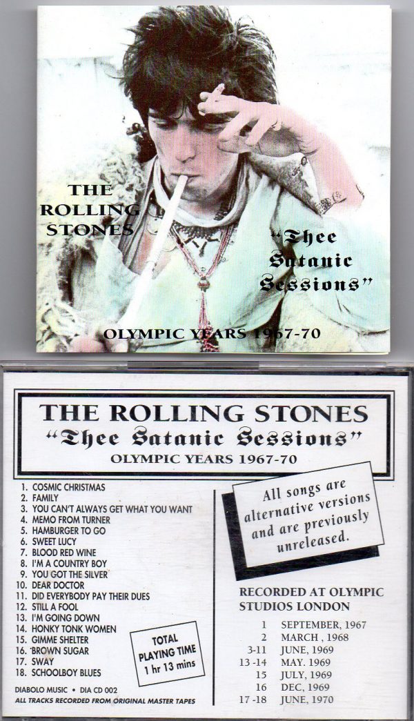 Rolling Stones - Thee Satanic Sessions ( Olympic Years 1967 - 1970 ) ( Diabolo Music )
