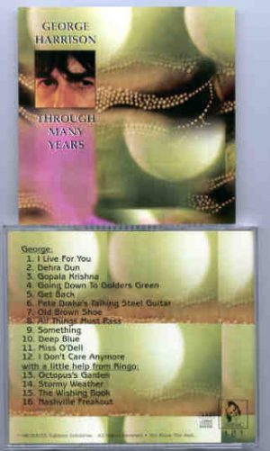 George Harrison - Through Many Years ( Vigotone )