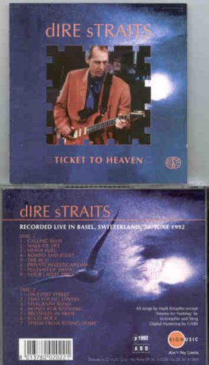 Dire Straits - Ticket To Heaven ( 2 CD set ) ( Switzerland 1992 ) ( Big Music )