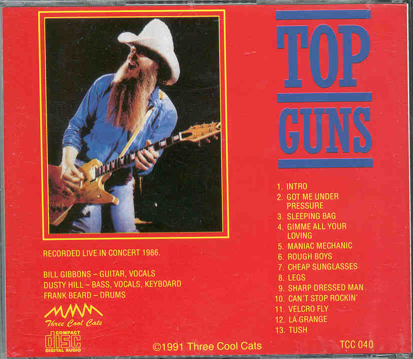 ZZ TOP - Top Guns ( Recorded Live in Concert , 1986 )
