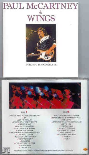 Paul McCartney - Toronto 1976 The Complete Show ( VOXX )  ( 2 CD set )