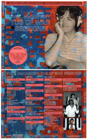 Paul McCartney - Tug Of War Sessions ( 3 cd set )  ( Misterclaudel )