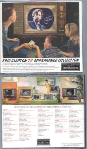 Eric Clapton - TV Appearance Collection ( 5 CD SET ) ( Paddington )