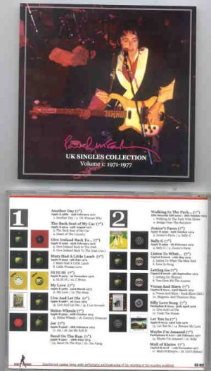 Paul McCartney - UK Singles Collection Vol 1 ( 1971 - 1977 )  ( 2010 Girls School ) ( 2 CD SET)