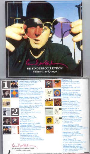 Paul McCartney - UK Singles Collection Vol 4 ( 1987 - 1990 ) ( 2010 Girls School ) ( 2 CD SET)