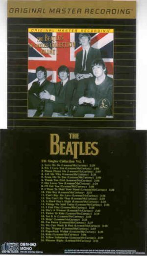 The Beatles - Dr. EBBETTS DBM 062 - UK SINGLES COLLECTION VOLUME 1
