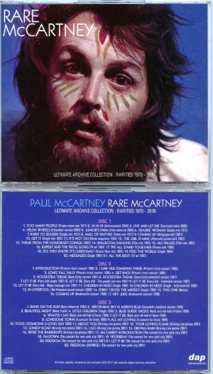 Paul McCartney – Rare Mccartney Vol.1 (3 CD) 1970 – 2016 DAP