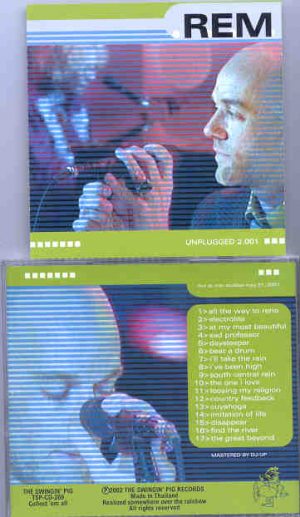 R.E.M. - Unplugged 2001  ( Swingin' Pig )